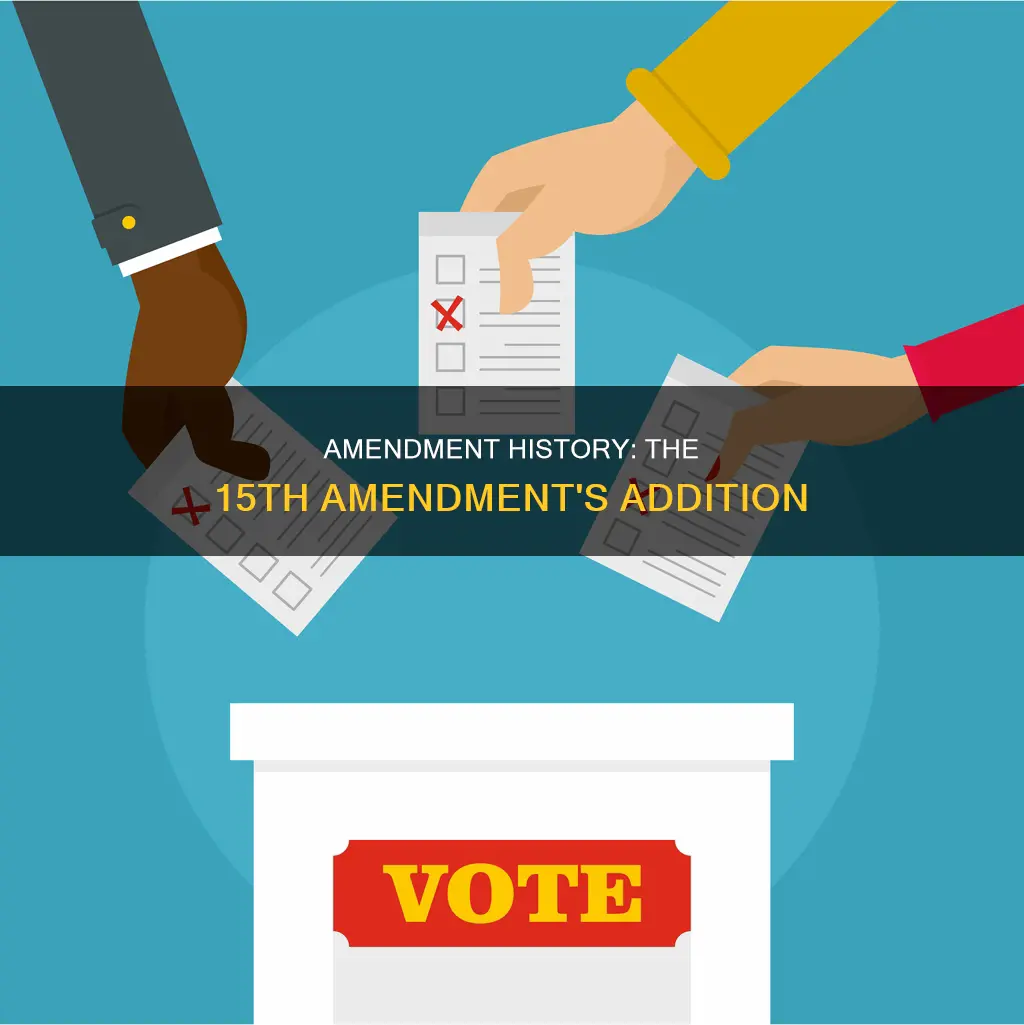 when was the 15th amendment added to the constitution
