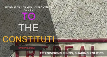 Amendment Story: 21st Amendment's Addition to the Constitution