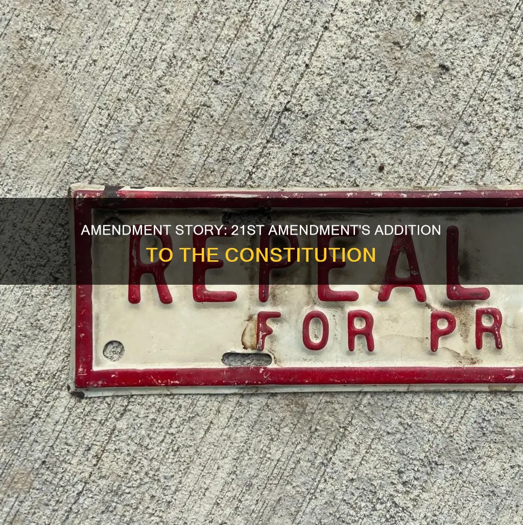 when was the 21st amendment added to the constitution