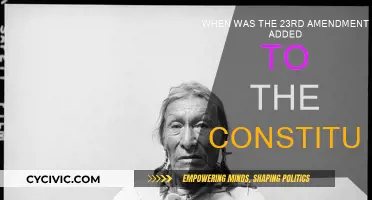 The 23rd Amendment: A Historic Addition in 1961