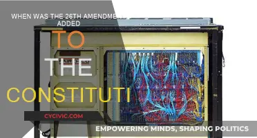 Amendment History: The 26th Amendment's Addition