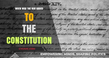 The BOR: A Constitutional Evolution