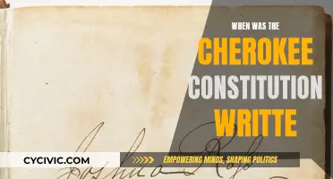 Cherokee Constitution: A Historical Overview