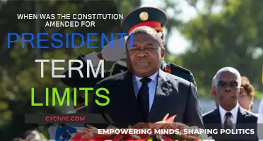 The Constitution's Amendment for Presidential Term Limits