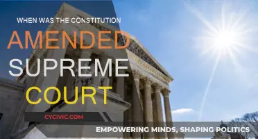 The Supreme Court: Constitutional Amendments Explored