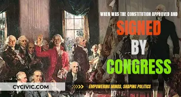The Constitution: Signed and Approved by Congress