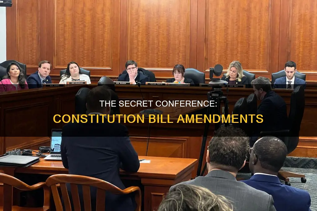 when was the constitution bill amended at a secret conference