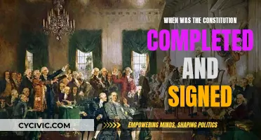 The Constitution: Signed and Dated