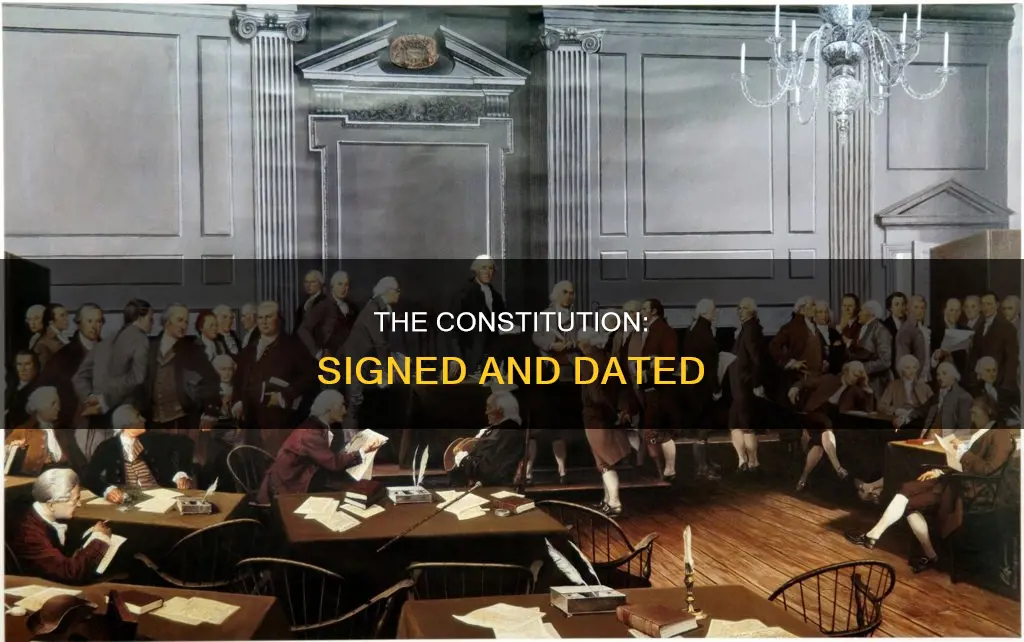 when was the constitution completed and signed