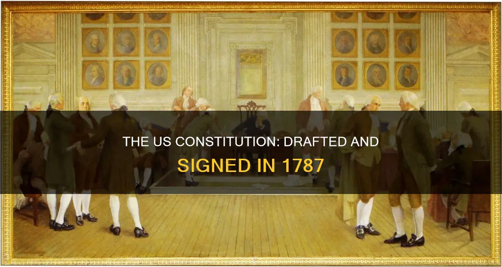 when was the constitution drafted and signed