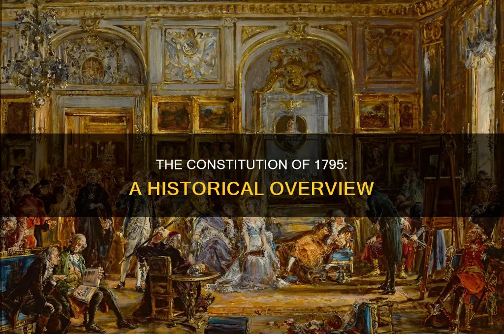 when was the constitution of 1795 written