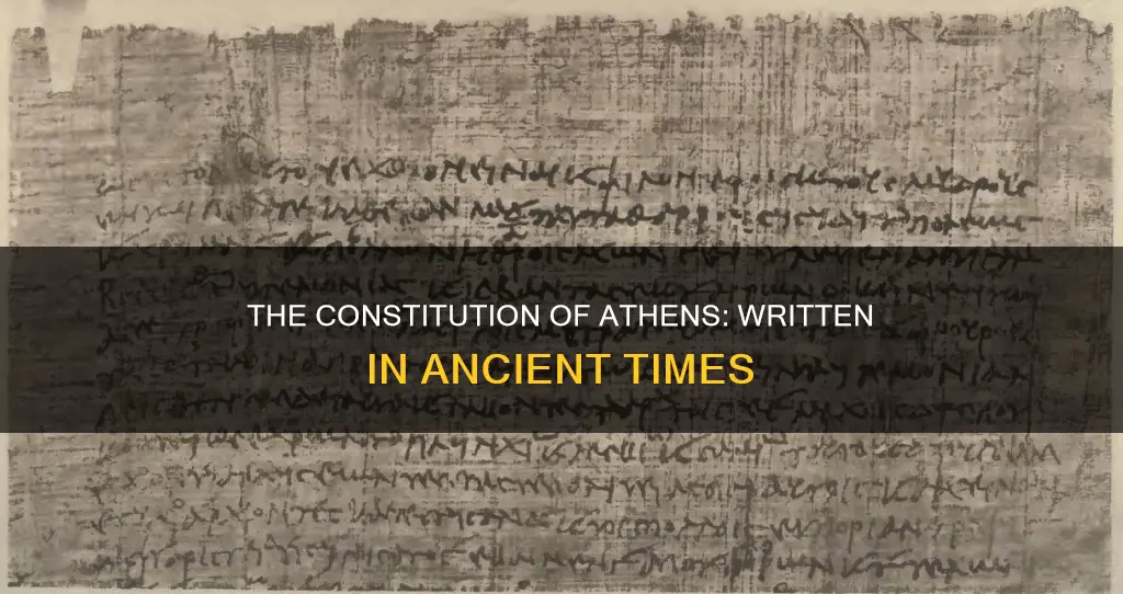 when was the constitution of athens written