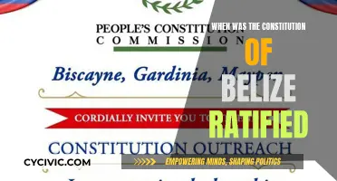 Belize's Constitution Ratification: A Historical Overview