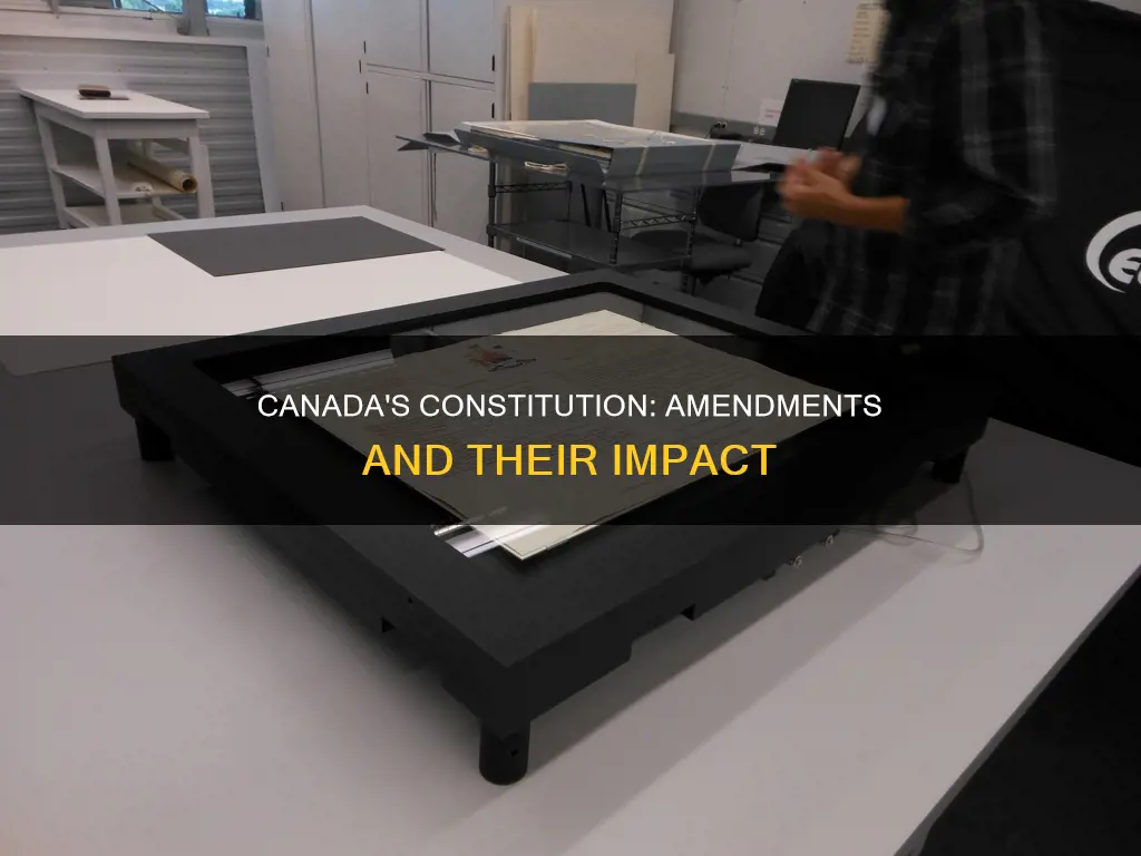 when was the constitution of canada amended