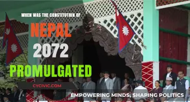 Nepal's Constitution: Promulgated in 2015