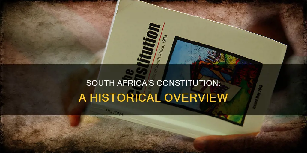 when was the constitution of south africa completed brainly