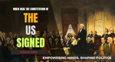 The US Constitution: A Historic Signing