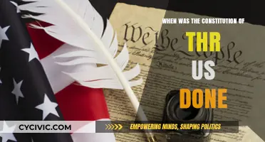 The US Constitution: A Historical Timeline