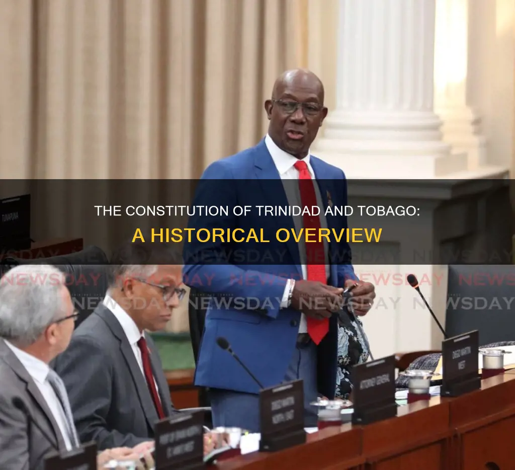 when was the constitution of trinidad and tobago written