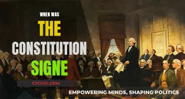 The Constitution's Signature: A Historical Turning Point