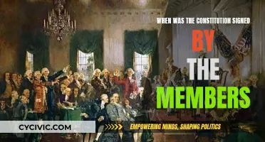 The Founding Fathers' Signature Moment: Constitution Signing