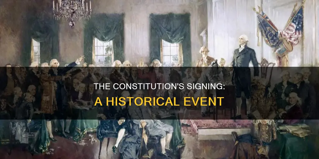 when was the constitution signed dering
