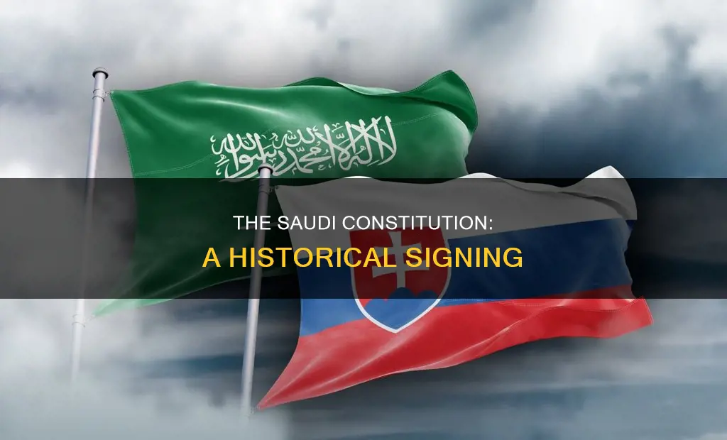 when was the constitution signed in saudi arabia