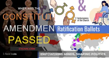 Amendments to the Constitution: A Historical Timeline