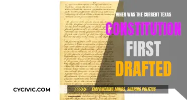 Texas Constitution: Its Historical Drafting