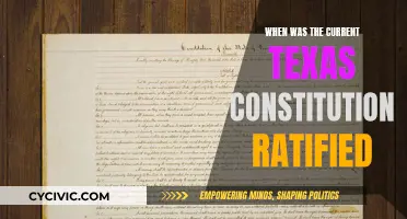 Texas Constitution: Ratification and Its Legacy