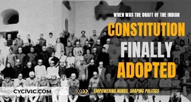 The Indian Constitution: Draft Adoption Date Revealed