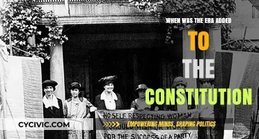 The Constitution's Era: When Was It Added?