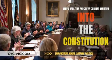 The Executive Cabinet: Its Constitutional History