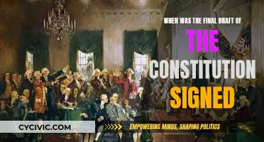 The Constitution's Final Draft: A Historic Signing