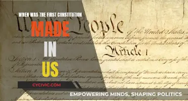 The US Constitution: Its Historical First Drafting