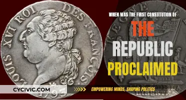 The Republic's First Constitution: A Historical Proclamation