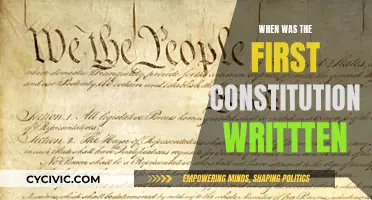 The First Constitution: A Historical Overview