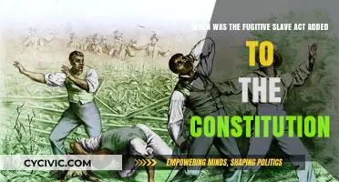 The Fugitive Slave Act: A Constitutional Addition