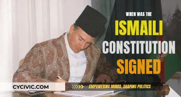 The Ismaili Constitution: A Historical Signing