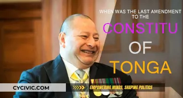 Recent Amendments to Tonga's Constitution