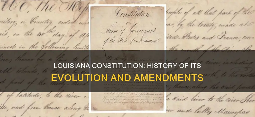 when was the louisiana constitution written