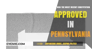 Pennsylvania's Constitution: Most Recent Approval