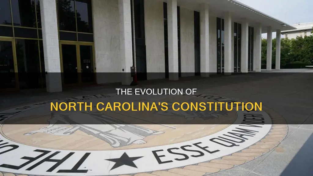 when was the nc constitution written