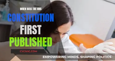 The NHS Constitution: Its First Publication