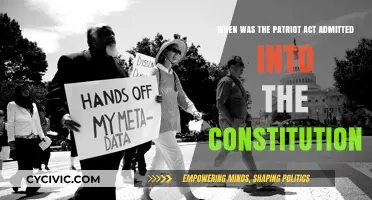 The Patriot Act: Constitutional Amendment or Intrusion?