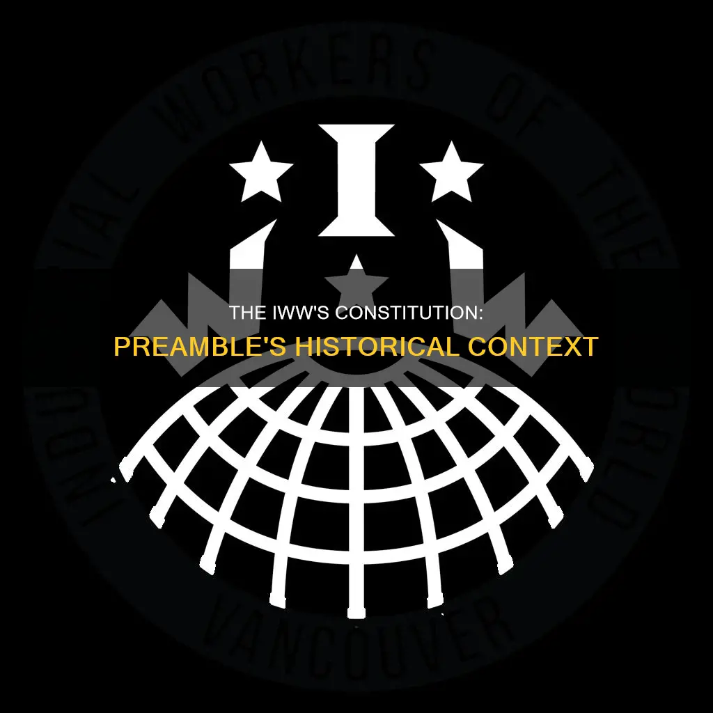 when was the preamble of the iww