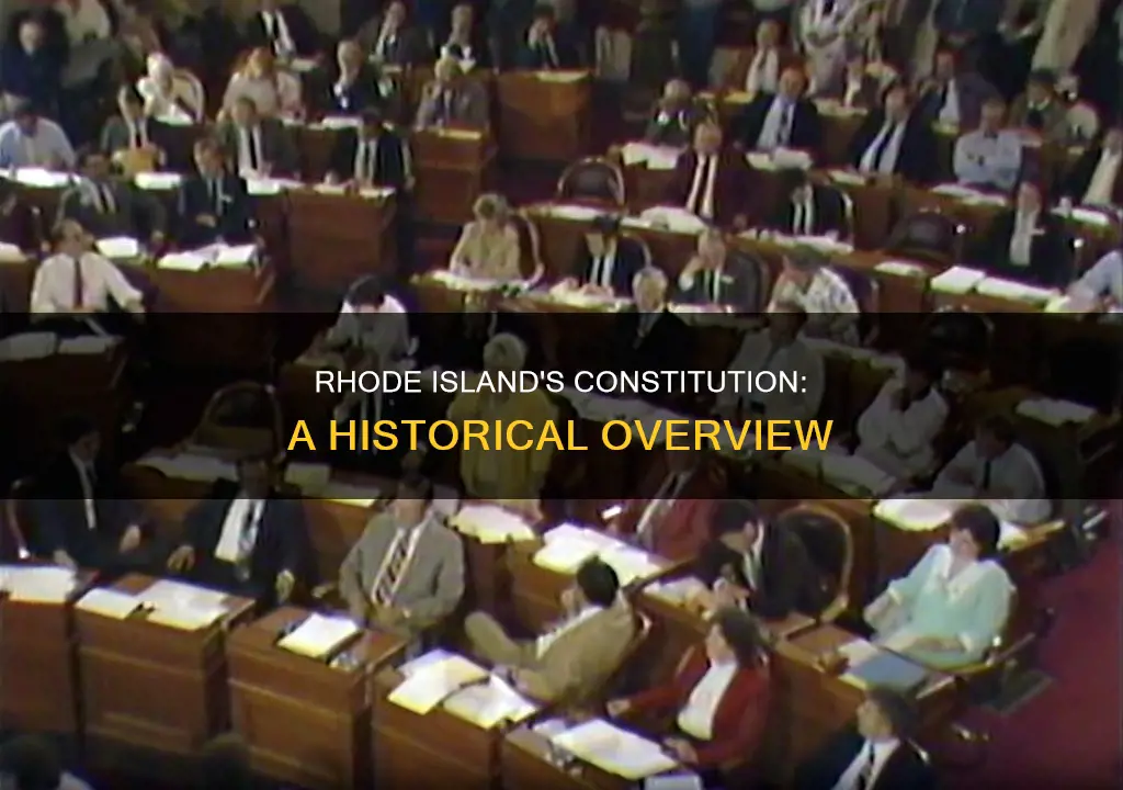 when was the rhode island constitution written