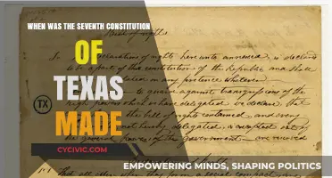 Texas' Seventh Constitution: When and Why?