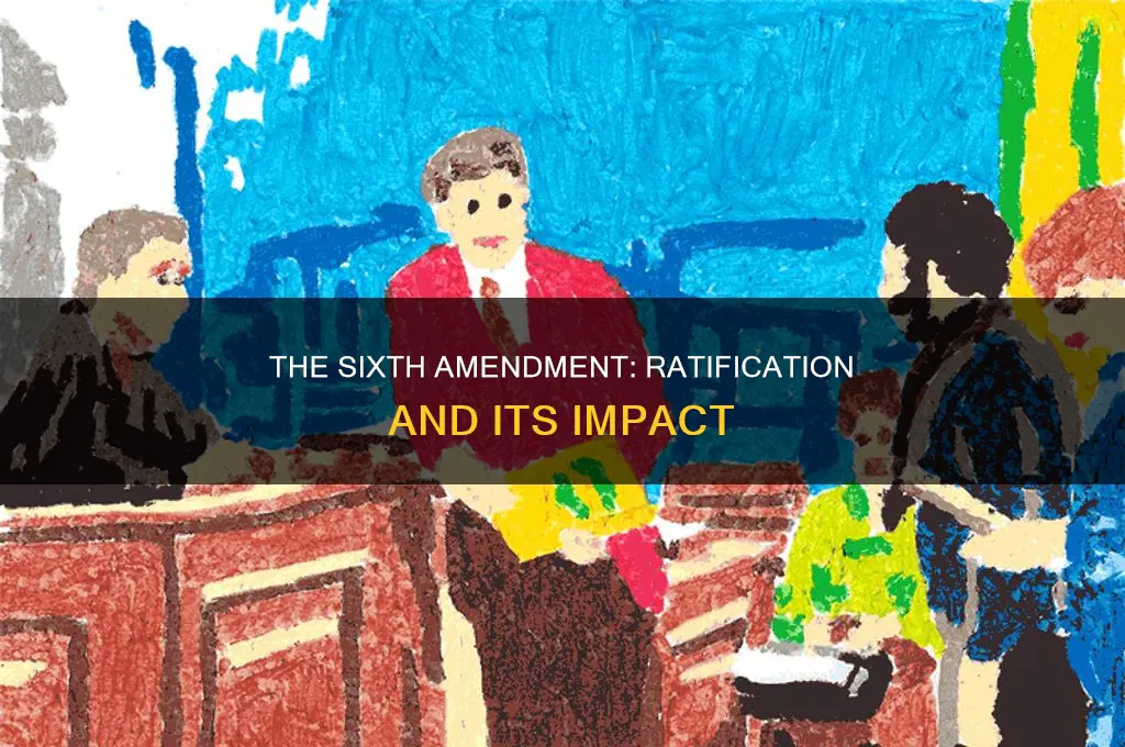 when was the sixth amendment ratified