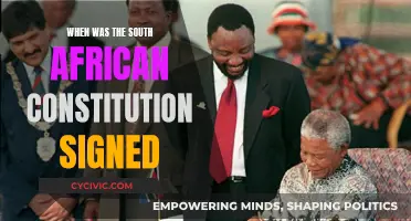 The Constitution's Signature: South Africa's Historic Moment